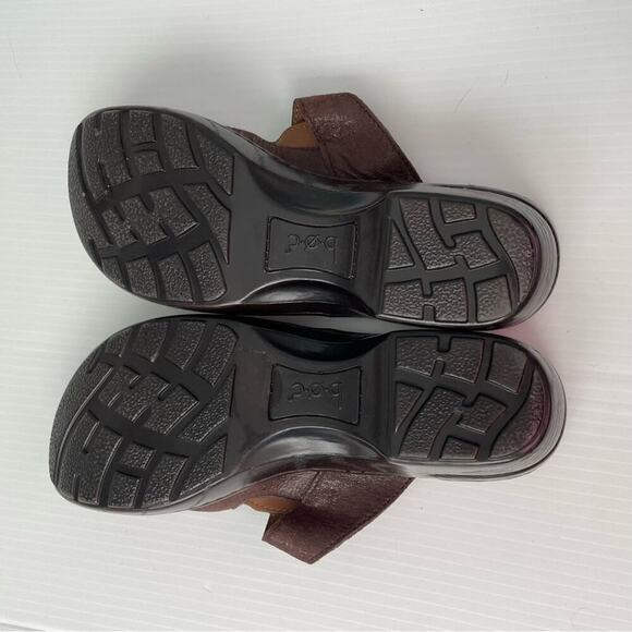 B.o.c clog mule brown shoes with buckle detail size 10 - Picture 7 of 7